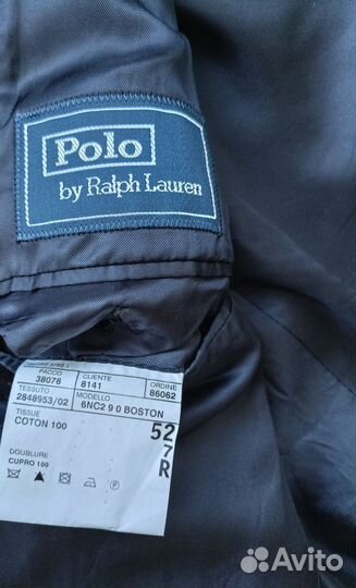 Polo Ralph Lauren пиджак оригинал