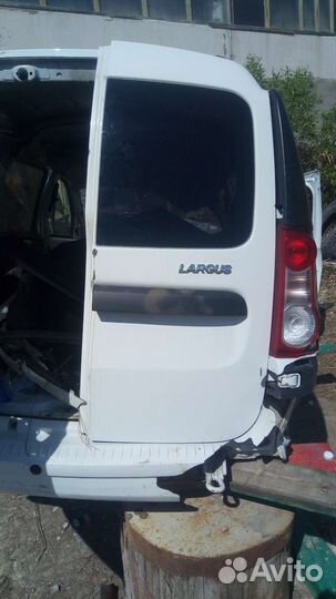 Дверь задняя правая, распашная ларгус