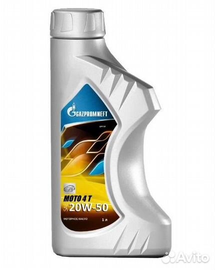 Gazpromneft Moto 4T 20W-50 1л Масло минеральное