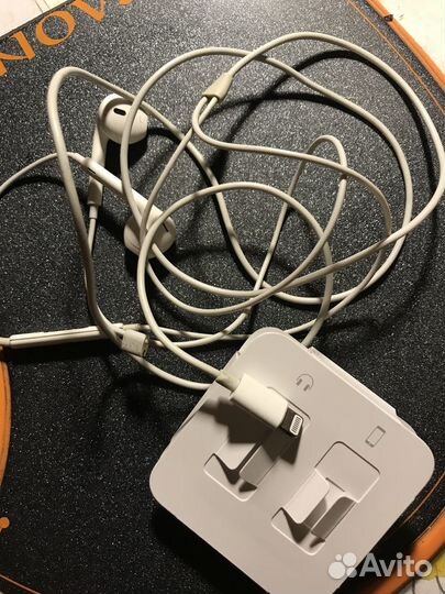 Наушники Оригинал Apple EarPods Lightning iPhone