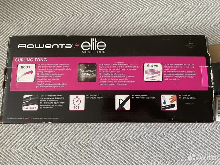 Плойка для завивки волос Rowenta for Elite 32 мм