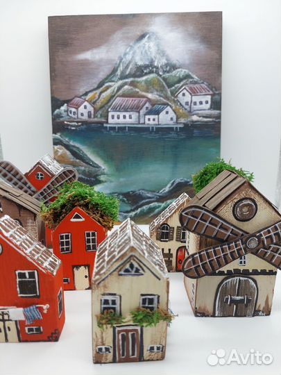 Деревянный домик