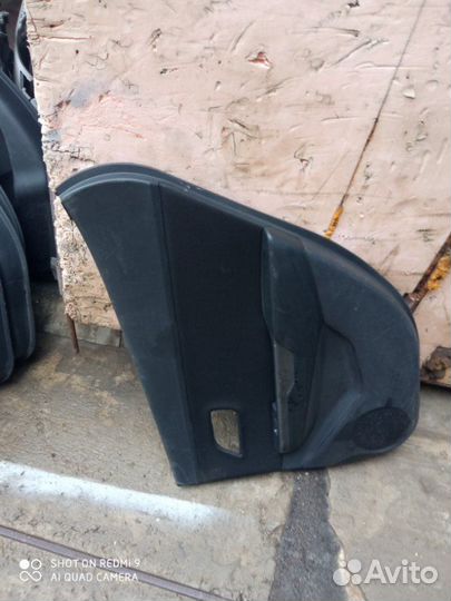 Дверная карта обшивка двери задняя правая Kia Rio
