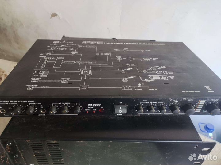 Микшер предуселитель мощности apart pir-7600