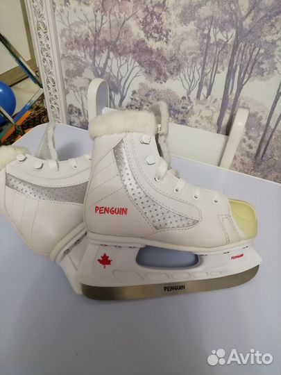 Коньки детские для девочки 32р