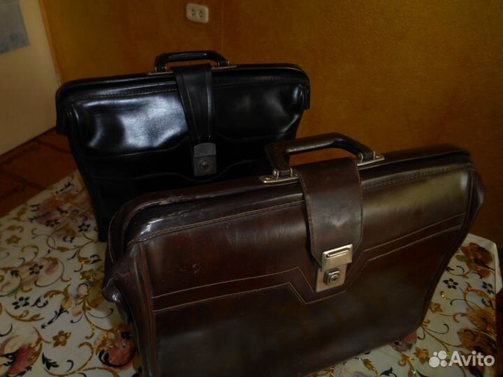 Портфель кожаный мужской СССР