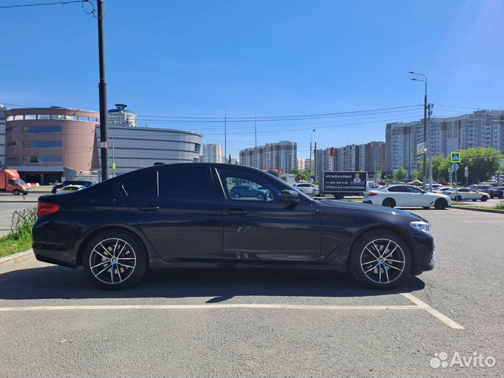 BMW 5 серия 2.0 AT, 2019, 105 000 км