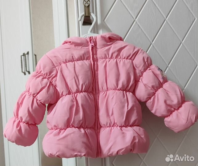 Куртка на девочку утепленная размер 68