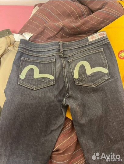 Джинсы evisu puma