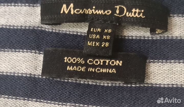 Платье Massimo Dutti хлопок