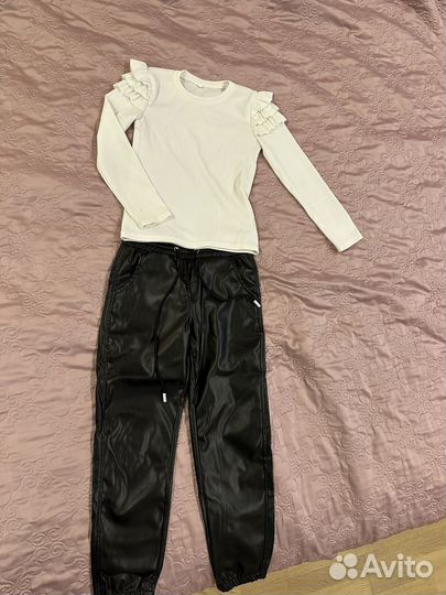 Вещи пакетом на девочку128-134