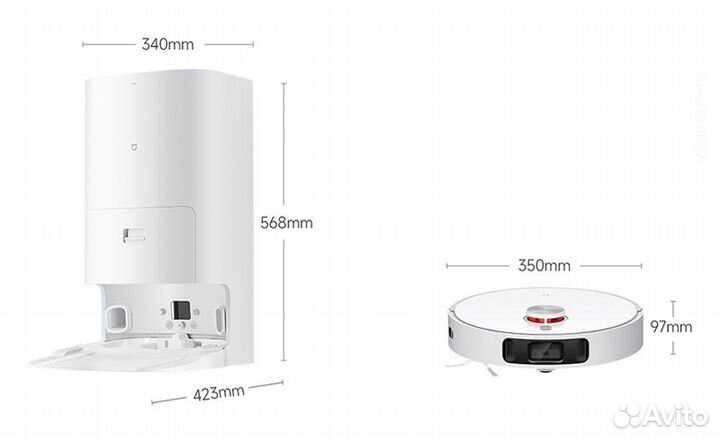 Новый моющий робот-пылесос Xiaomi B101CN