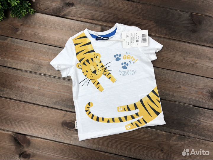 Футболка детская новая для мальчика Италия