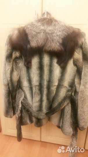 Полушубок из шиншиллы