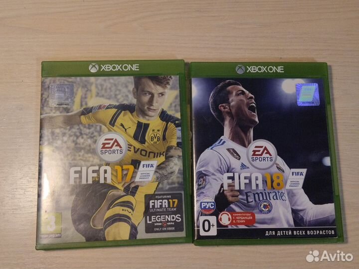 FIFA 17и FIFA 18 на Xbox One