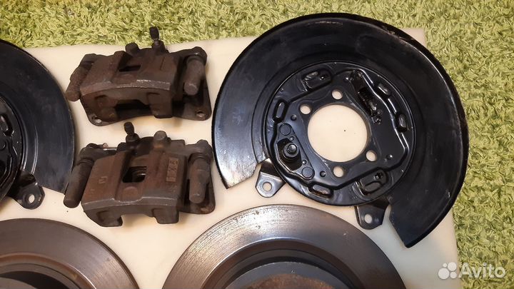 Задние увеличенные тормоза 302мм Лансер 10