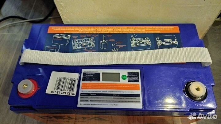 Аккумулятор Delta GEL 12-100