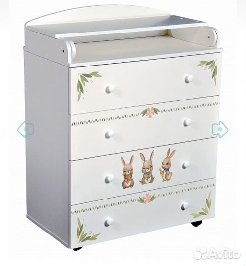Детский комод с пеленальным столиком