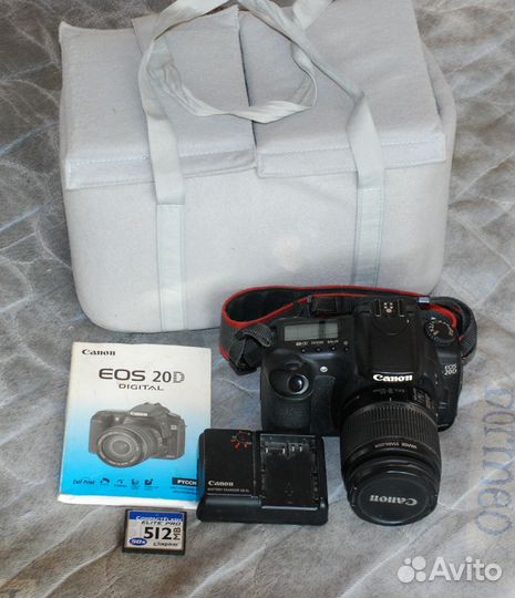 Canon 20d kit 1855 is