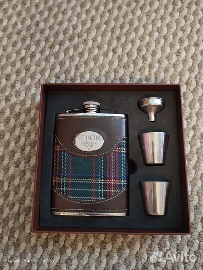 Фляжка из нержавейки