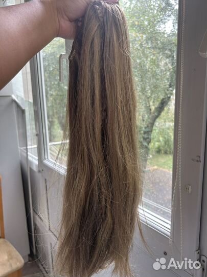 Трессы на заколках нано