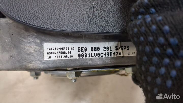 Подушка безопасности водителя Audi A6 (C5), 2002