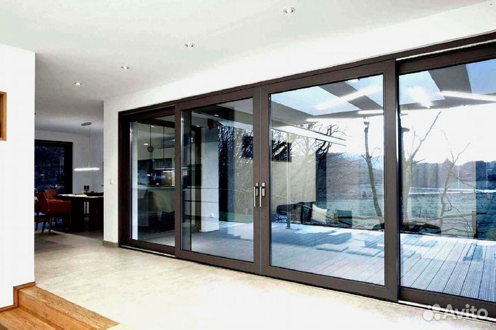 Алюминиевые раздвижные окна