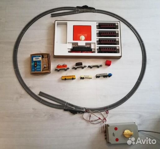 Железная дорога piko (гдр) работающий раритет