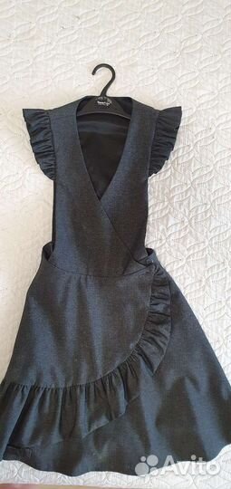 Школьная форма для девочки серая 134