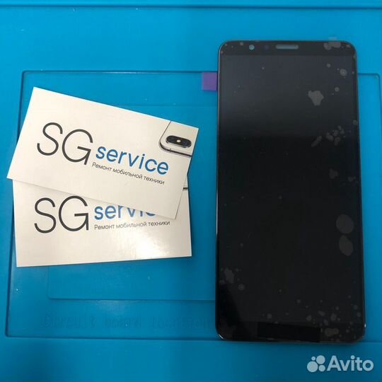 Дисплей Huawei Honor 7X в сборе черный