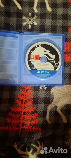Диск mortal Komat X для PS 4