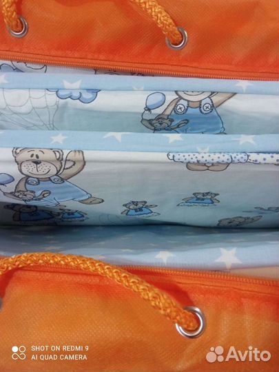 Бортики в кроватку новые