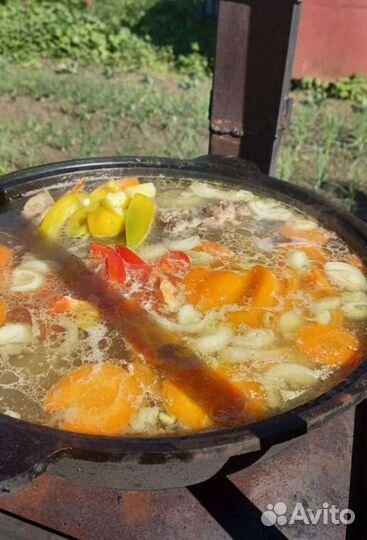 Казан чугунный 12 литров