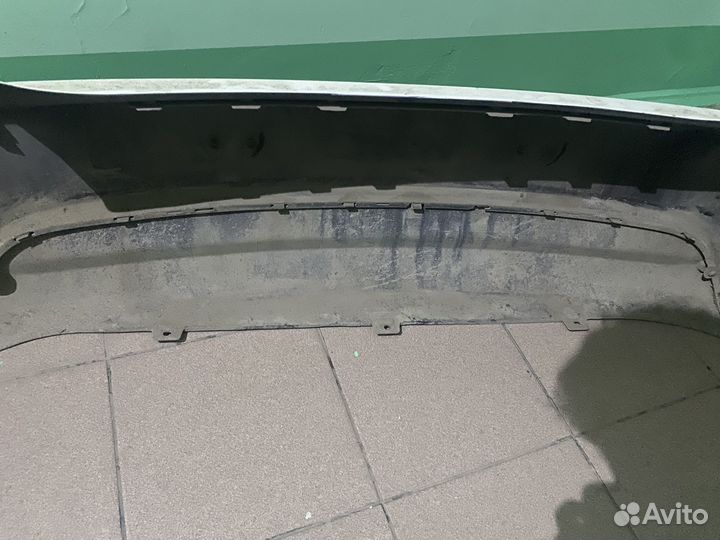 Бампер задний kia cerato 2011 белый