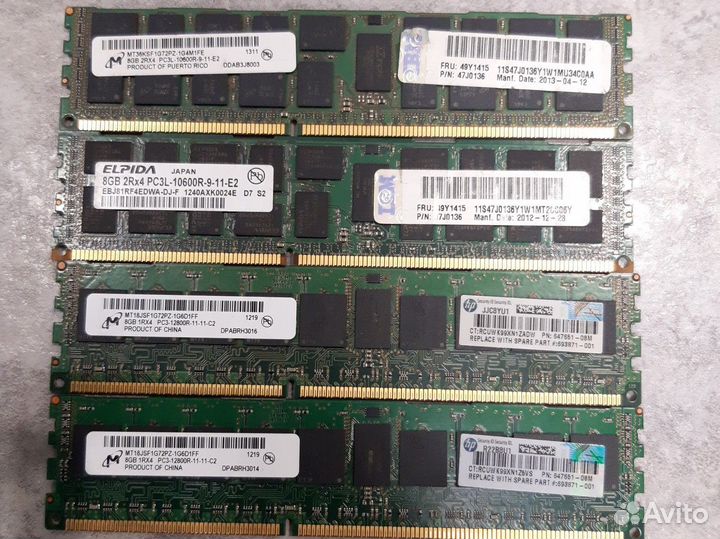 Планки оперативной памяти ddr3 4 gb комплект