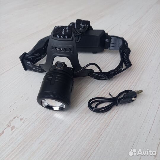 Мощный налобный фонарь
