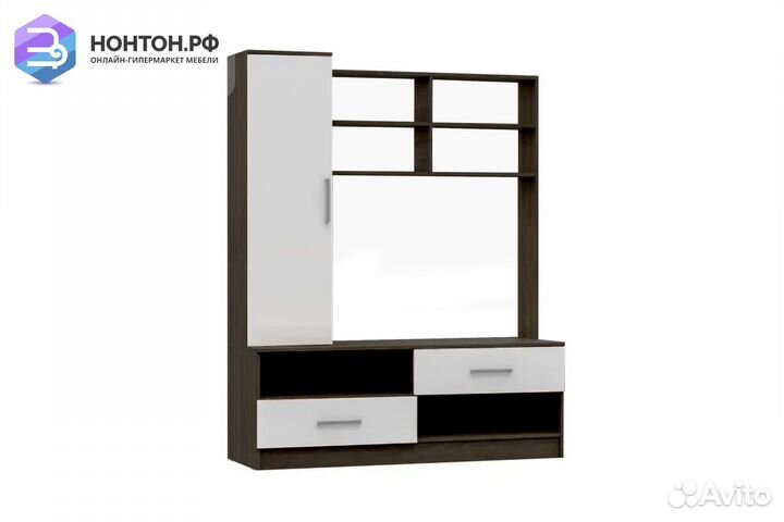 Центральная секция Мартина белый / венге