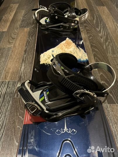 Сноуборд Ride с креплениями