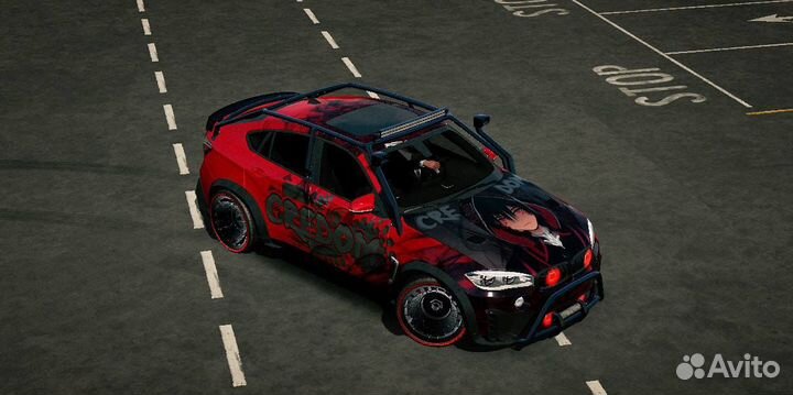 Машины в кар паркинг