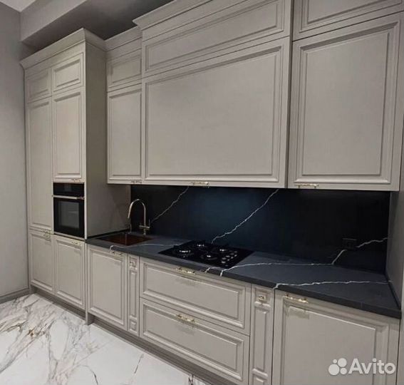 Прямая кухня Бриони. Кухня на заказ от фабрики