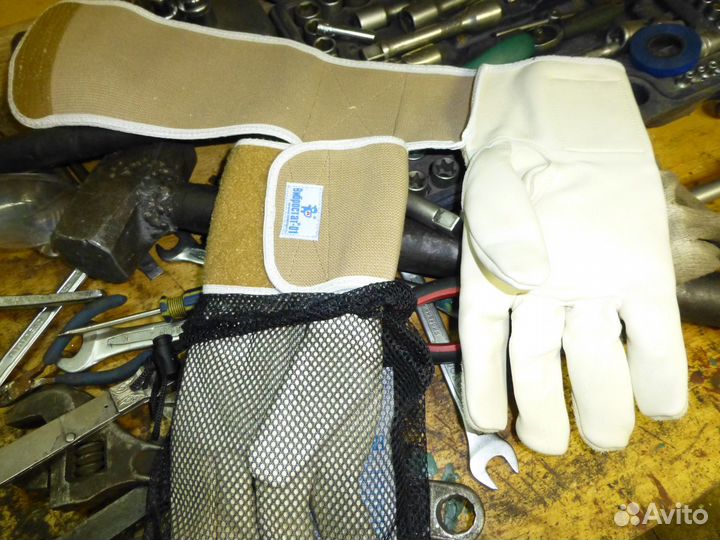 Вибро перчатки кожа