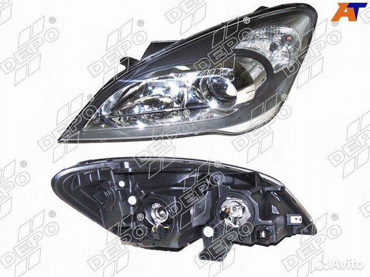 Фара KIA ceed /PRO-ceed 10-12 LH под электрокорек