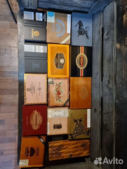 Пустые коробки для сигар