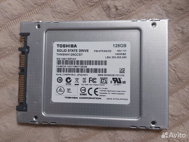 Ssd Жесткий диск 128 gb