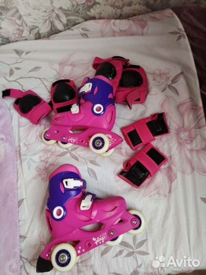 Роликовые коньки 4-6лет