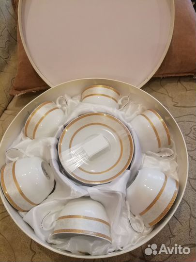 Сервиз чайный фарфор