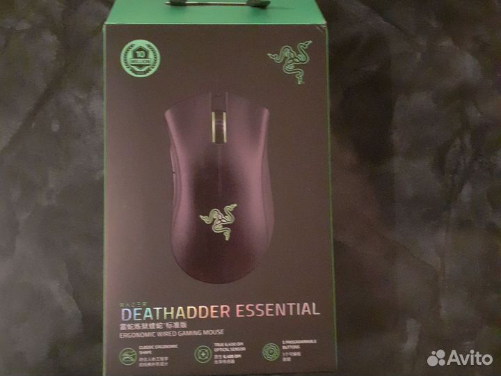 Игровая мышь razer deathadder essential