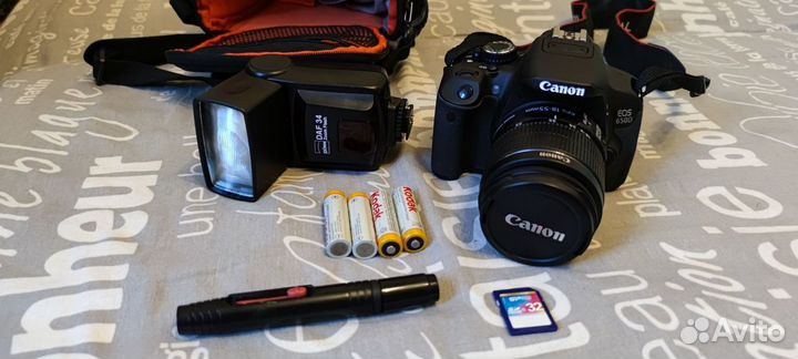 Canon 650d kit 18-55 is ll + комплект