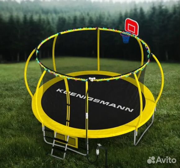 Батут уличный новый Koenigsmann