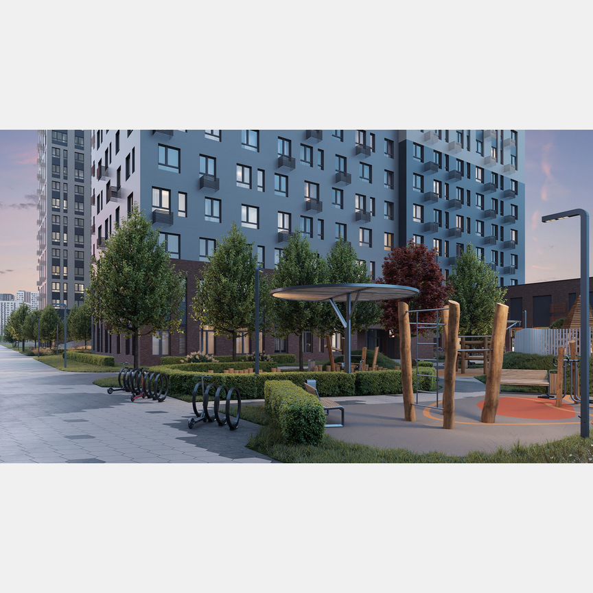 2-к. квартира, 65,7 м², 16/20 эт.